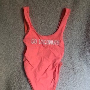 Cute Aerie one piece “go coconuts” | small